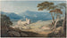 Château de Harlech et Snowdon - John Varley — vista dell’opera