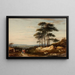 Paesaggio - John Varley — quadro incorniciato alla parete