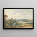 Londra da sud-ovest - John Varley — quadro incorniciato alla parete