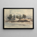 Millbank - John Varley — quadro incorniciato alla parete