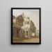 Vieilles maisons de Coventry - John Varley — quadro incorniciato alla parete