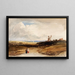 Piccolo paesaggio - John Varley — quadro incorniciato alla parete