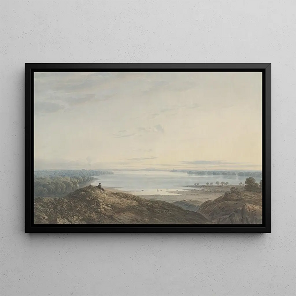 Il coprifuoco - John Varley — quadro incorniciato alla parete