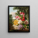 Nature morte floreale - John Wainwright — quadro incorniciato alla parete