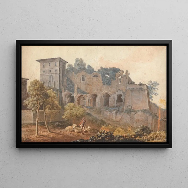 John Warwick Smith - In the Camp Vaccinio at Rome.webp