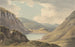 Llyn Geirionedd non lontano da Trefriew sul fiume Conway, Carnarvonshire - John Warwick Smith — vista dell’opera