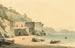 La baie de Naples depuis la plage de Posillipo - John Warwick Smith — vista dell’opera