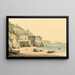 La baie de Naples depuis la plage de Posillipo - John Warwick Smith — quadro incorniciato alla parete