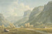 Village di Stonethwaite e Eagle Cragg Borrowdale - John Warwick Smith — vista dell’opera