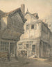 Vieilles maisons à St. Albans - John Whichelo — vista dell’opera