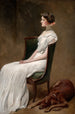 Mademoiselle Dorothy Quincy Roosevelt - John White Alexander — vista dell’opera