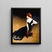 Ritratto di Mme V. Mme Herman Duryea - John White Alexander — quadro incorniciato alla parete