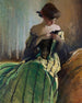 Studio in nero e verde - John White Alexander — vista dell’opera