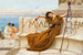 Una sacerdotessa di Bacco - John William Godward — vista dell’opera