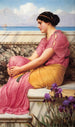 L'assenza rende il cuore più tenero - John William Godward — vista dell’opera