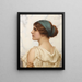 Atalante - John William Godward — quadro incorniciato alla parete