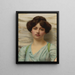 Carine - John William Godward — quadro incorniciato alla parete