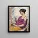 Isménie - John William Godward — quadro incorniciato alla parete