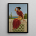 Le Signal - John William Godward — quadro incorniciato alla parete