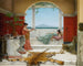 La dolce siesta di un giorno d'estate - John William Godward — vista dell’opera