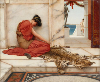 La Dispute - John William Godward — vista dell’opera