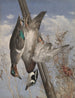 Uccelli di selvaggina appesi - John William Hill — vista dell’opera