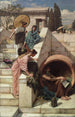 Diogène - John William Waterhouse — vista dell’opera