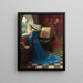 Belle Rosamund - John William Waterhouse — quadro incorniciato alla parete
