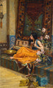 Dans le harem Une odalisque - John William Waterhouse — vista dell’opera