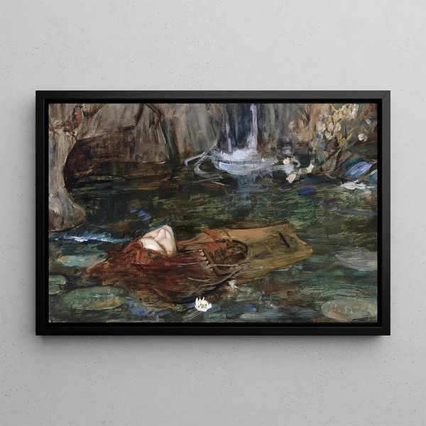 John William Waterhouse - Study For Nymphs Finding The Head Of Orpheus.webp