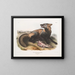 Renard croisé americano - John Woodhouse Audubon — quadro incorniciato alla parete