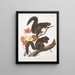 Sciurus longipilis Scoiattolo a pelo lungo Dimensioni naturali - John Woodhouse Audubon — quadro incorniciato alla parete