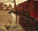 Mulino ad acqua - Jonas Lie — vista dell’opera