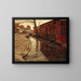 Mulino ad acqua - Jonas Lie — quadro incorniciato alla parete