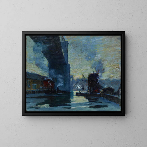 Le Pont - Jonas Lie — quadro incorniciato alla parete