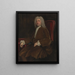 François secondo conte di Godolphin - Jonathan Richardson il Vecchio — quadro incorniciato alla parete