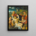 Lamentation du Christ - Joos van Cleve — quadro incorniciato alla parete