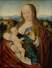 Madonna con la pera - Joos van Cleve — vista dell’opera