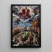 Le Jugement dernier - Joos van Cleve — quadro incorniciato alla parete