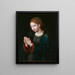 La Vierge en prière - Joos van Cleve — quadro incorniciato alla parete