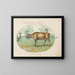 Una mucca - Joris Hoefnagel — quadro incorniciato alla parete