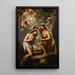 Le Baptême du Christ - José Antolínez — quadro incorniciato alla parete
