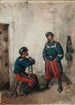 Due soldati - José Benlliure y Gil — vista dell’opera
