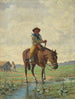 Un cow-boy - José Bouchet — vista dell’opera