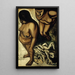 Femmes indiennes de la série Los teules - José Clemente Orozco — quadro incorniciato alla parete