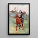 À la tête des troupes - José Cusachs — quadro incorniciato alla parete