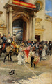 À l'extérieur de l'arène - José García Ramos — vista dell’opera
