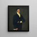 Ritratto di José Jerónimo Rodríguez - José Gil de Castro — quadro incorniciato alla parete
