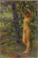 Una bellezza in una foresta - José Júlio Souza Pinto — vista dell’opera