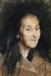 Tête de femme âgée - José Malhoa — vista dell’opera